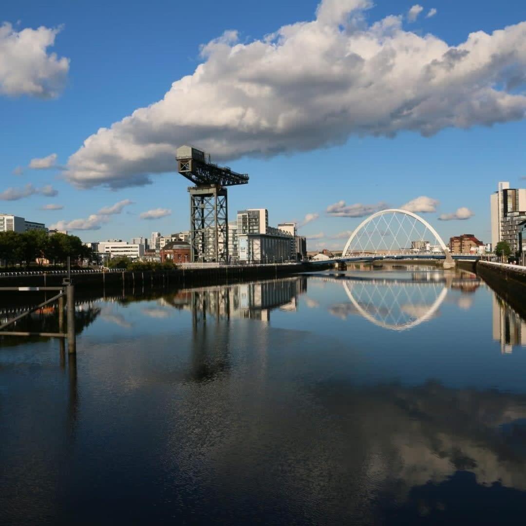 Modern And Refurbished Flat In Merchant City Glasgow Dış mekan fotoğraf